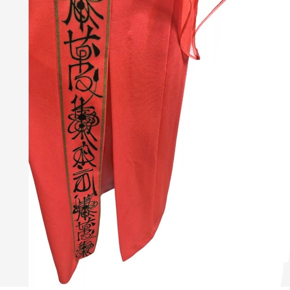 Alfred Shaheen Vintage Asian Inspired maxi dress - Picture 11 of 12